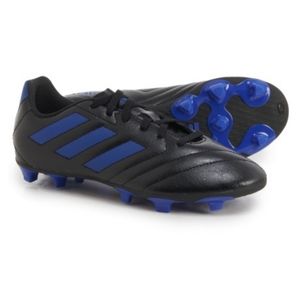 new Youth Adidas goletto soccer cleats sz 5 black and blue